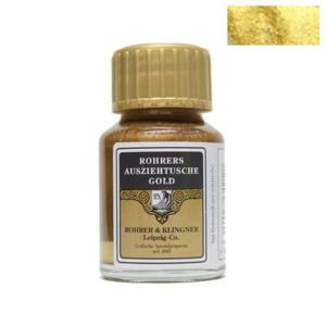 Tusz krelarski Ausziehtusche Rohrer & Klingner 50ml - Gold - 2859677345