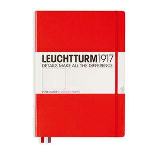 Notatnik Leuchtturm 1917 Medium A5 kropki RED - czerwony - 2822735940