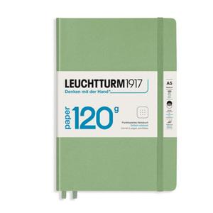 Notatnik Leuchtturm 1917 Medium A5 kropki SAGE 120g - szawiowy - 2862557320