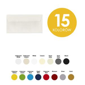 Koperta Clairefontaine Pollen DL, 110x200mm - rne kolory - 2862983692