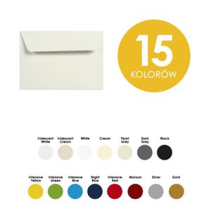 Koperta Clairefontaine Pollen C6, 114x162mm - rne kolory - 2862983693