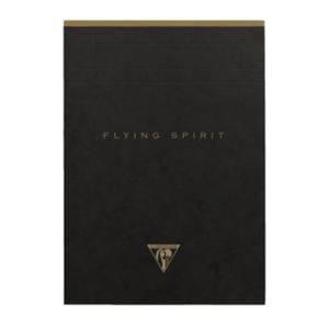 Notatnik, szkicownik Clairefontaine Flying Spirit Black 15x21 cm - linia - mix wzorw - 2865555056