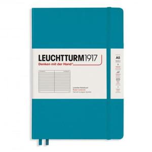 Notatnik Leuchtturm 1917 Medium A5 linie Smooth Colours OCEAN - morski - 2865819483