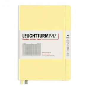 Notatnik Leuchtturm 1917 Medium A5 kratka Smooth Colours VANILLA - waniliowy - 2865819513