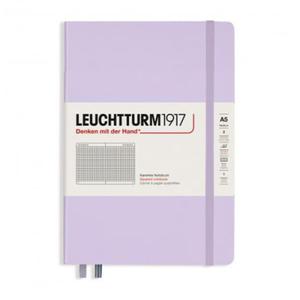 Notatnik Leuchtturm 1917 Medium A5 kratka Smooth Colours LILAC - liliowe - 2865819523