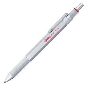 Multipen Rotring 600 3 in 1 - srebrny - 2868949476