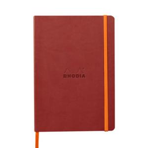 Notes Rhodia Boutique Rhodiarama Softcover A5 Nacarat - kropki - 2873874954