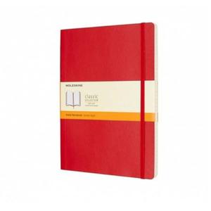 Notatnik, notes Moleskine Classic XL 19x25cm mikka okadka SCARLET RED linie - 2875508508