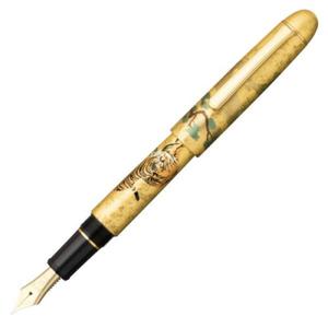 Piro wieczne Platinum #3776 Kanazawa Gold Leaf Matsu-Tora 14k - 2877550159