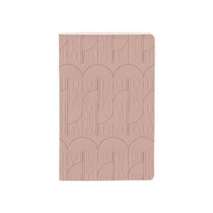 Notes zeszyt, szyty Clairefontaine Terracotta 9x14cm, 32k, linie - mix wzorw - 2878552861