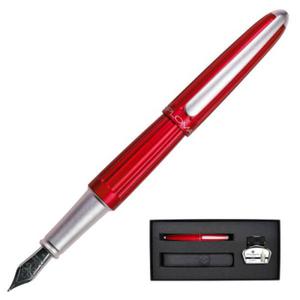 Zestaw piro wieczne Diplomat Aero Red + etui i atrament - 2879098963