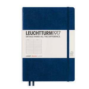 Notatnik Leuchtturm 1917 Medium A5 linie NAVY - granatowy - 2822736511