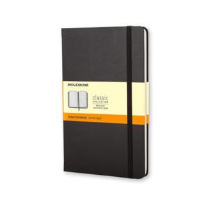 Notatnik, notes Moleskine Classic L 13x21cm twarda okadka czarny linie - 2822737006