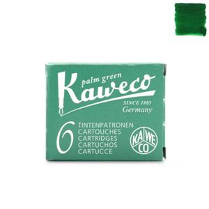 Naboje Kaweco PALM GREEN zielone - 2822737333