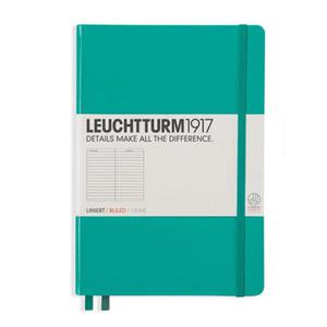 Notatnik Leuchtturm 1917 Medium A5 linie EMERALD - szmaragdowy - 2822737553