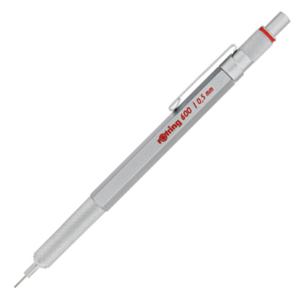 Owek automatyczny Rotring seria 600 - 0,5mm srebrny - 2833864298