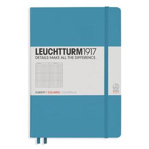 Notatnik Leuchtturm 1917 Medium A5 kratka NORDIC BLUE - jasny niebieski - 2846994844