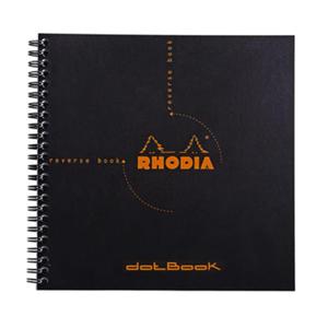 Notes Rhodia Classic Reverse Book Black - na spirali w kropki - 2848010735