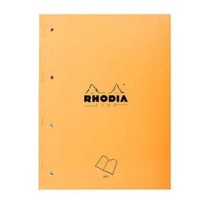 Notes Rhodia Basic Orange & Black A4+ Orange - kratka, wkad do segregatora - 2848010736