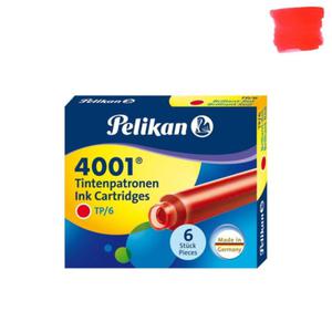 Naboje Pelikan 4001 czerwone - 2822735710