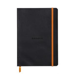 Notes Rhodia Boutique Rhodiarama Softcover A5 Black - kropki - 2855884500