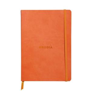 Notes Rhodia Boutique Rhodiarama Softcover A5 Tangerine - kropka - 2855884508