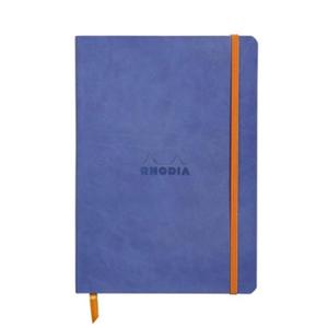 Notes Rhodia Boutique Rhodiarama Softcover A5 Sapphire - kropki - 2855884517