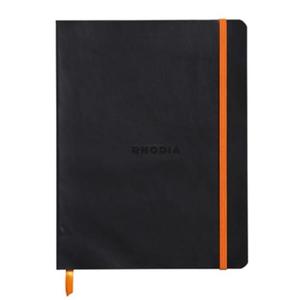 Notes Rhodia Boutique Rhodiarama Softcover 19x25 Black - kropki - 2859675420