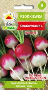 Rzodkiewka KRAKOWIANKA - 10g (Raphanus sativus) - 2877126845
