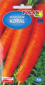 Marchew KORAL - 5g (Daucus carota) - 2872316305