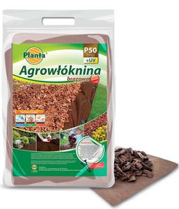 Agrowóknina pod kor i zrbki P50 brzowa 1,1x10m