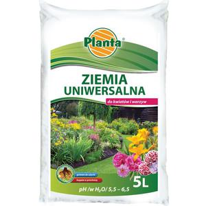 Ziemia UNIWERSALNA 5L pH 5,5 - 6,5 Planta - 2871011278