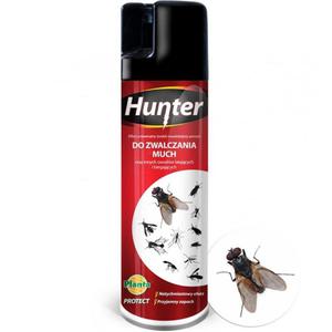 Spray do zwalczania much i innych owadw, aerozol Hunter 400ml - 2840731046