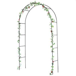 Pergola ogrodowa ukowa - wymiary: 240x130x37cm - 2869941048