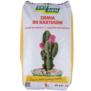 Ziemia do kaktusw 5L pH 6,0 - 7,0 - 2878466113