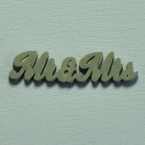 Stempel- napis Mr&Mrs- STE32 - 2824972318