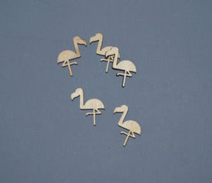 Flamingi - scrapki 5 szt - SD105