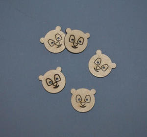 Panda scrapki 5 szt - SD114 - 2824972698