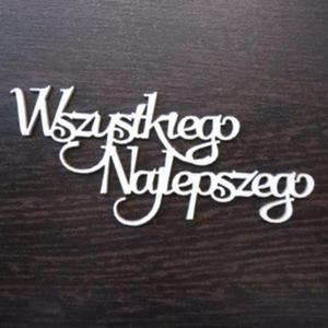 Napis wszystkiego najlepszego SK915