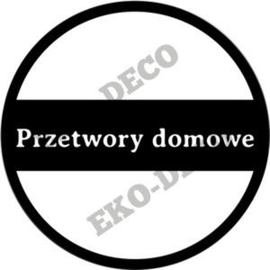 Stempel przetwory domowe - STE199 - 2853785382