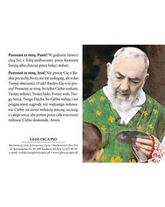 Dzikczynienie Ojca Pio po Komunii witej - 2867779577