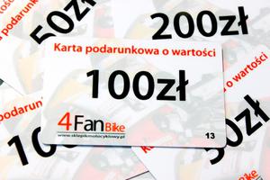 Karta podarunkowa o wartoci 100 z