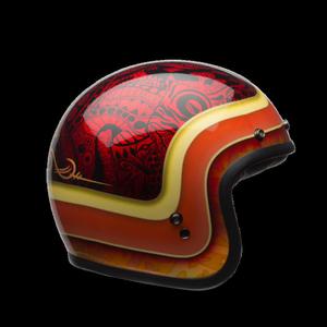 Kask BELL JET R/T CLASSIC C500 Custom 500 Hart Luck Red/Black - 2849813030