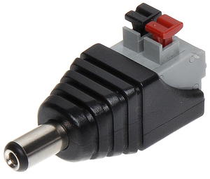 WTYK ZASILANIA DC 2.1 x 5.5 mm, ADAPTER ZASILANIA, SZYBKOZCZE DC, S-55H - 2823347229