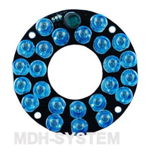 OWIETLACZ IR PODCZERWIENI 850nm 20 m 60 stopni MODU 24LED