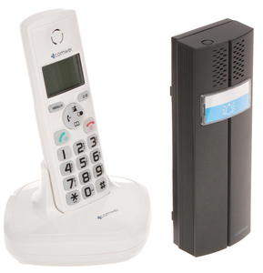 DOMOFON BEZPRZEWODOWY Z FUNKCJ TELEFONU D102W COMWEI - 2868277952