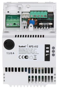 ZASILACZ BUFOROWY 12 V DC 4 A 48 W NA SZYN DIN 12V SATEL APS-412 - 2860179997