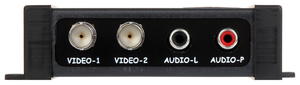 TRANSFORMATOR WIDEO AUDIO 2 KANAY AHD, HD-CVI, HD-TVI, CVBS PAL, TRANSMISJA VIDEO PO SKRTCE UTP, TR-2P+2AU - 2860180464