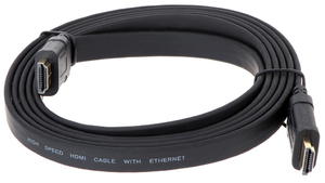 KABEL HDMI 2m ELASTYCZNY PASKI PRZEWD HDMI 2 m HDMI-2.0-FL - 2870241562