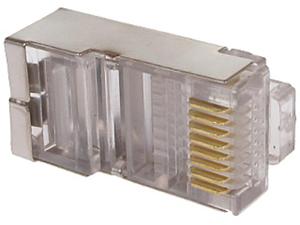 WTYK MODULARNY EKRANOWANY RJ45/EKRAN*P10 - 2871958647